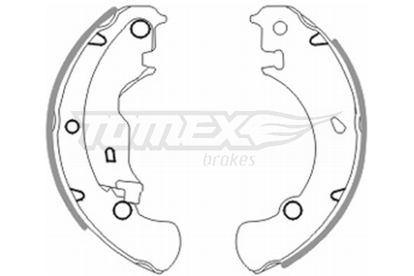 TOMEX Brakes TX 20-42 Sada...